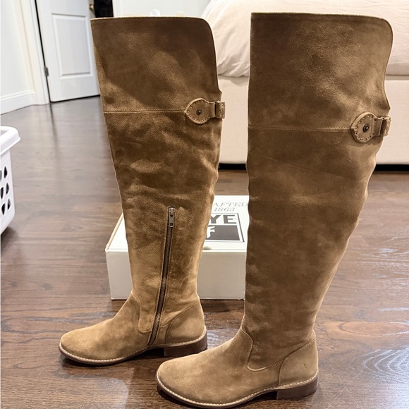 Frye Women's Brown Over-the-Knee Boots - Picture 2 of 5